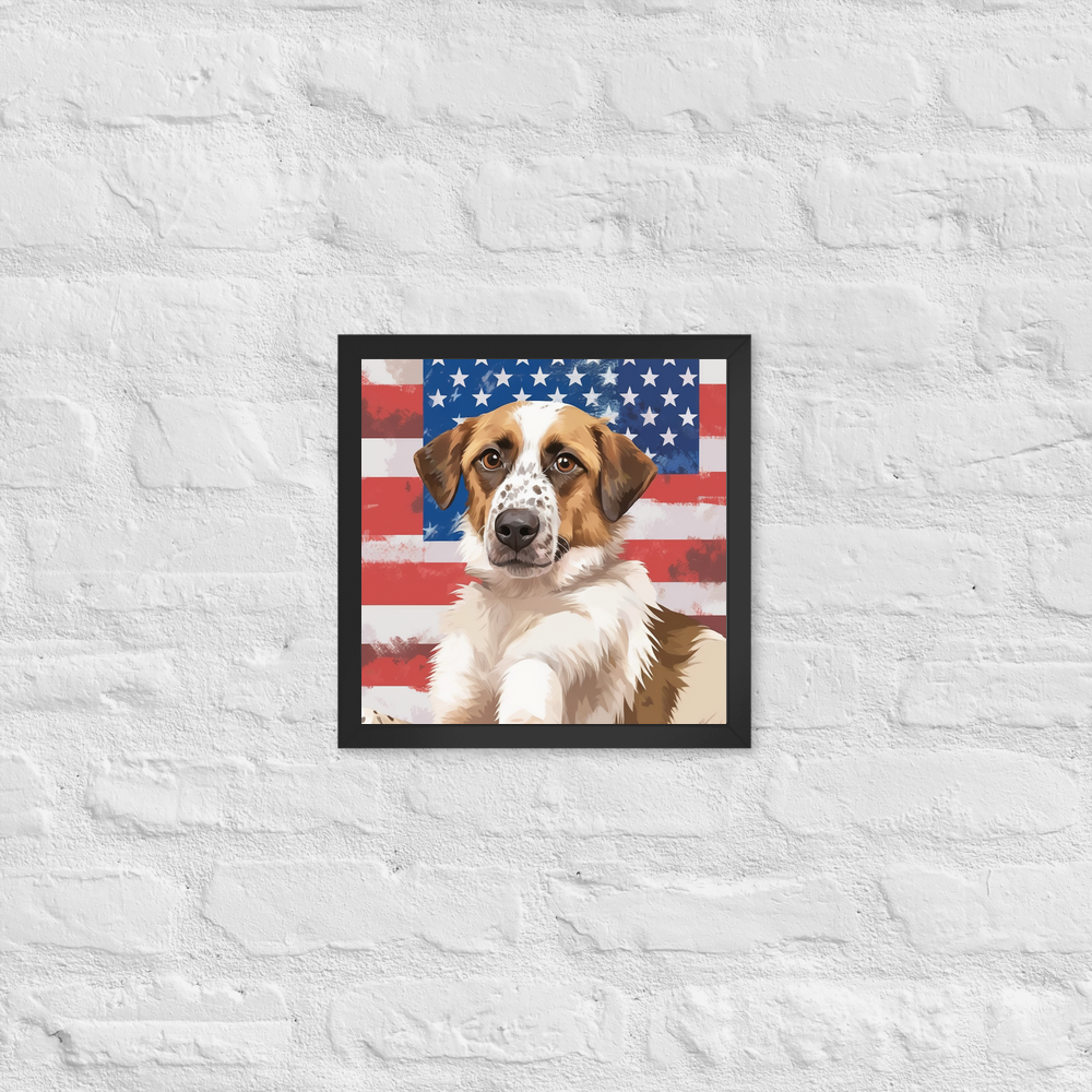 PugMug Custom Hazim Framed Print