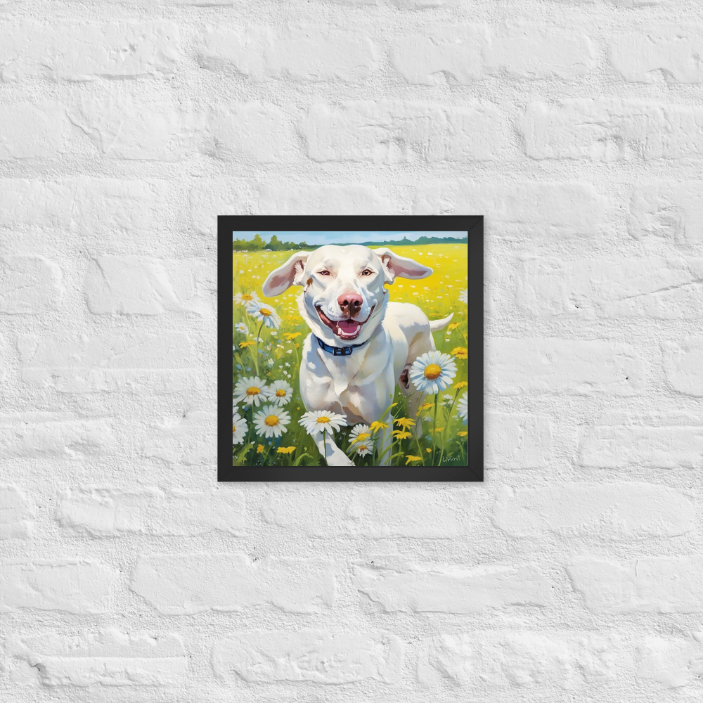 PugMug Custom Penny Framed Print