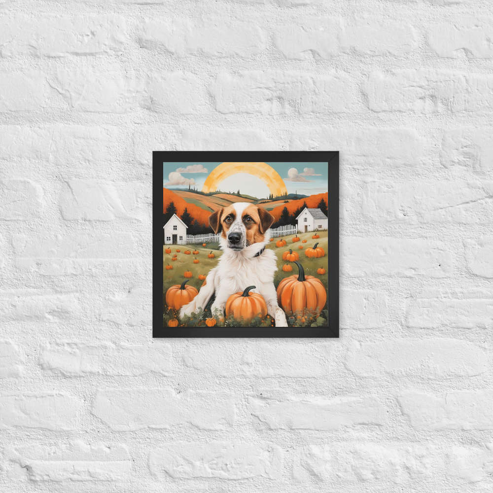PugMug Custom Hazim Framed Print