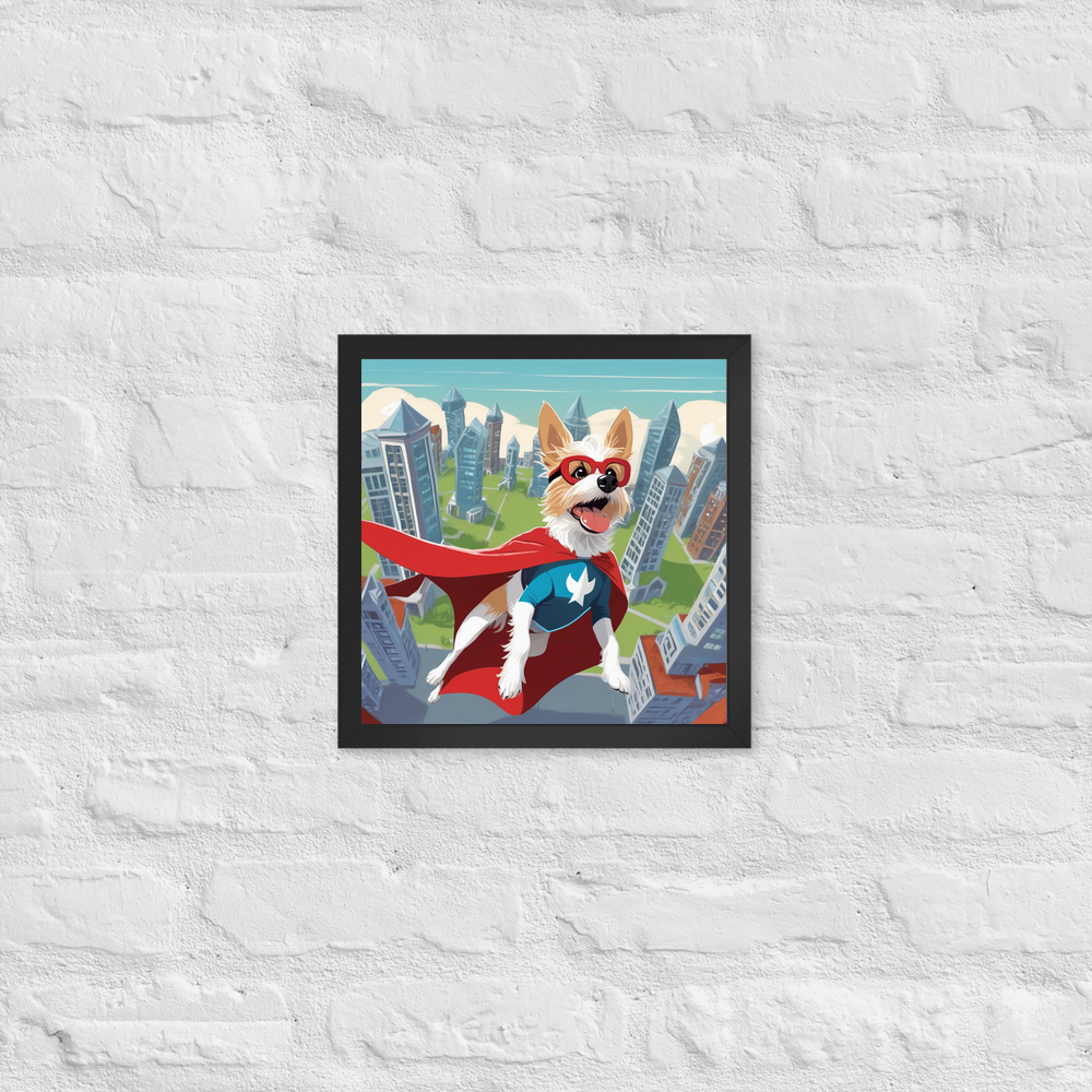 PugMug Custom Luna Framed Print