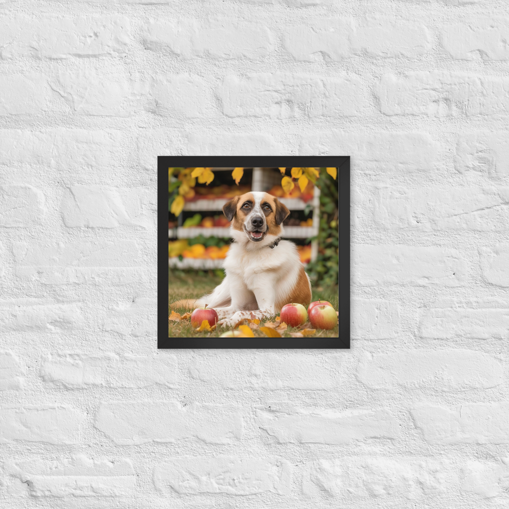 PugMug Custom Hazim Framed Print