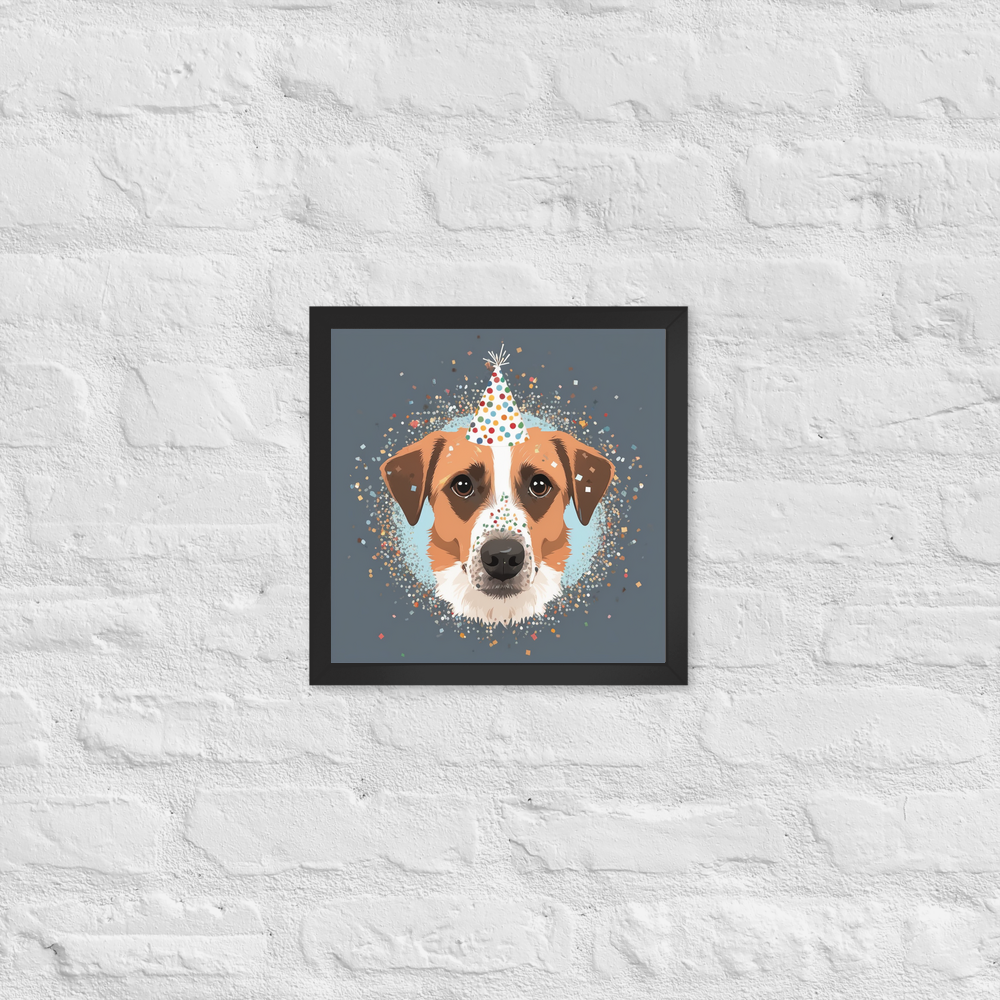 PugMug Custom Hazim Framed Print