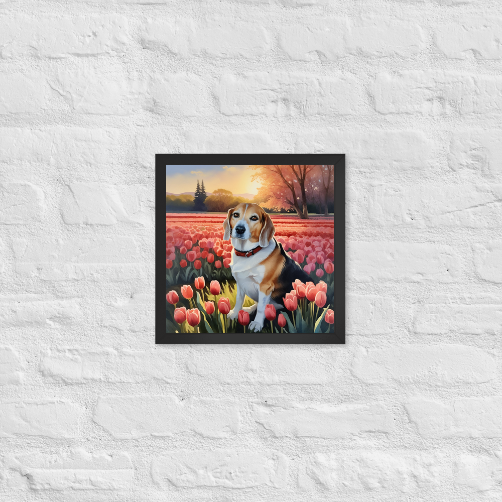 PugMug Custom Munchkin Framed Print