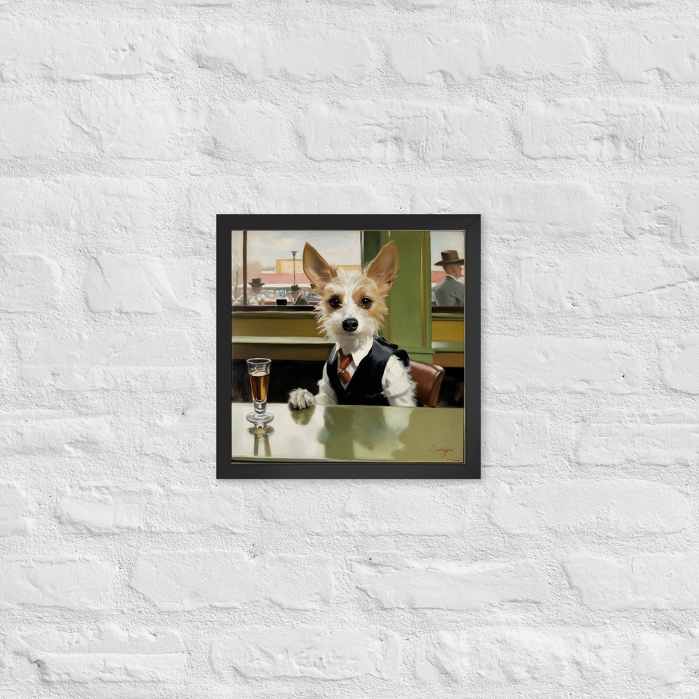 PugMug Custom Luna Framed Print