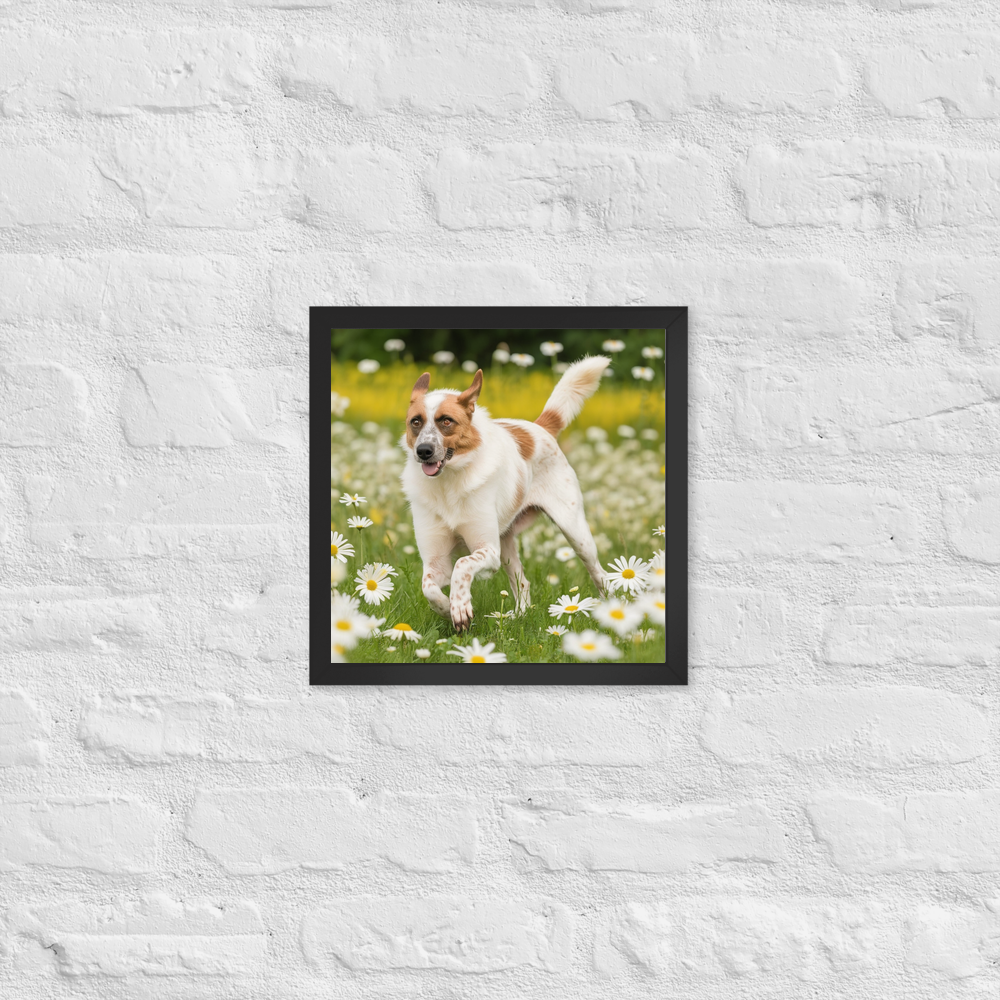 PugMug Custom Hazim Framed Print
