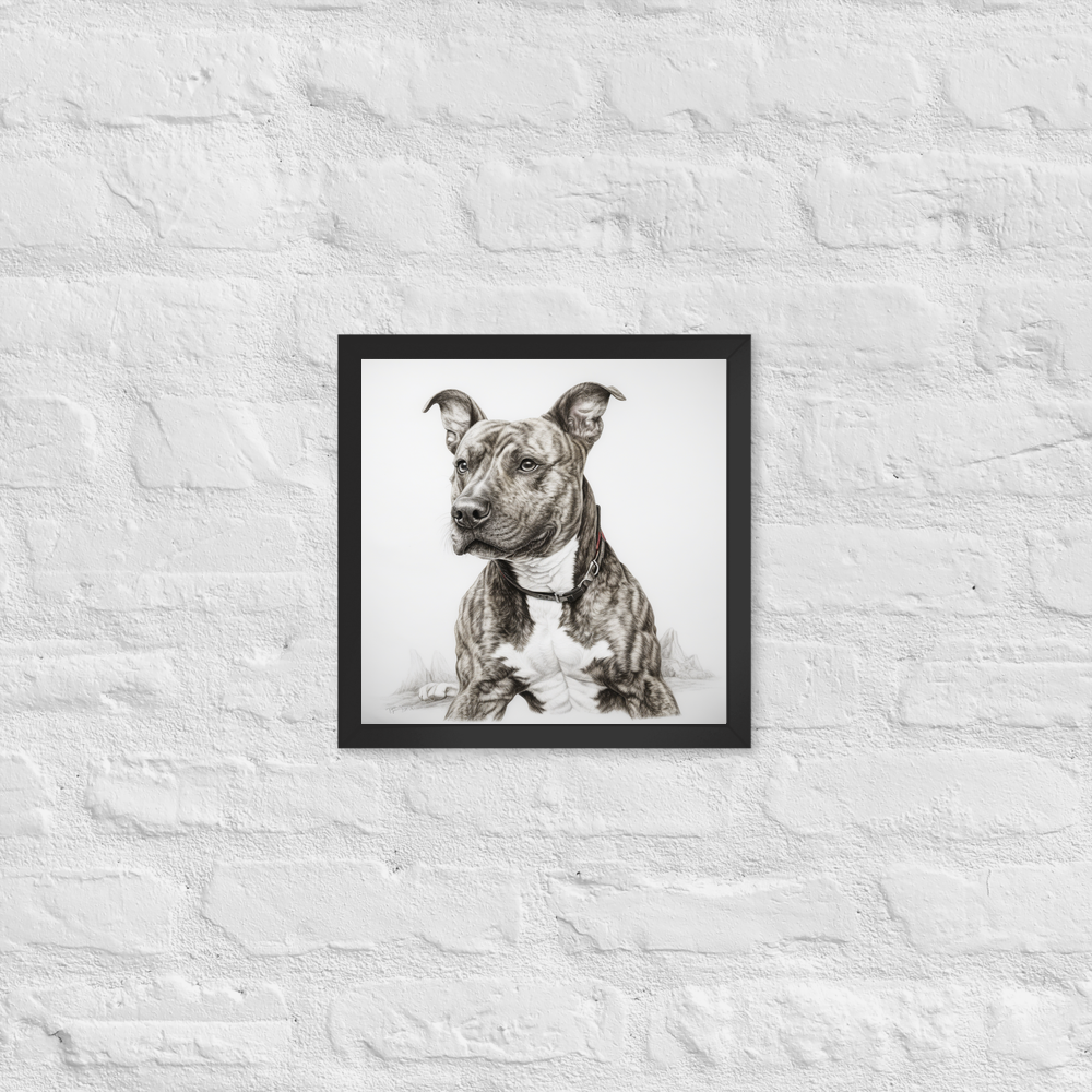 PugMug Custom Tony Hawk Framed Print