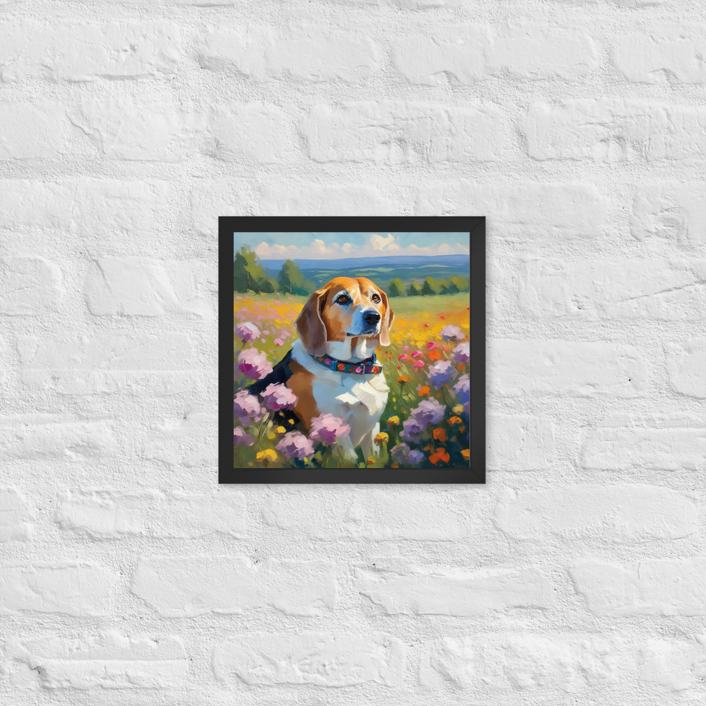 PugMug Custom Munchkin Framed Print