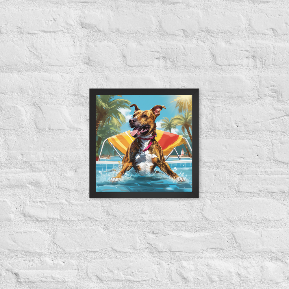 PugMug Custom Tony Hawk Framed Print