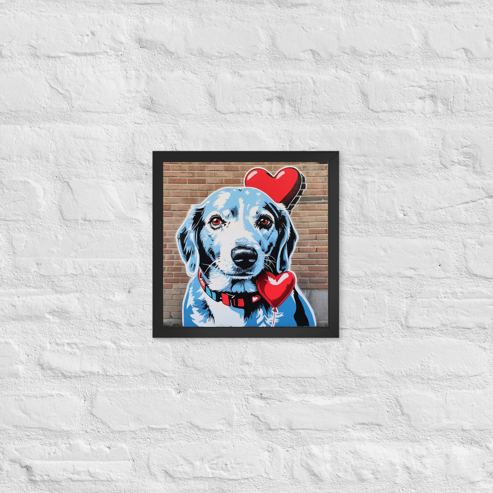 PugMug Custom Munchkin Framed Print