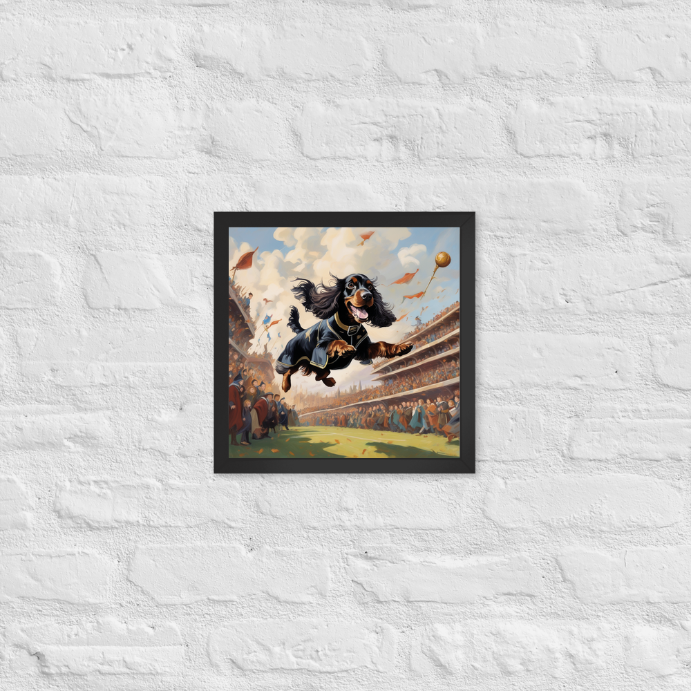 PugMug Custom English Cocker Spaniel Framed Print