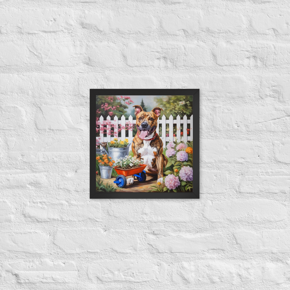 PugMug Custom Tony Hawk Framed Print