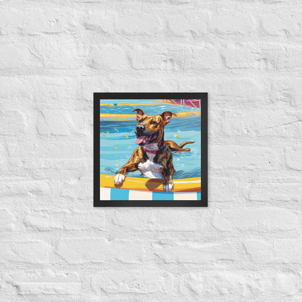 PugMug Custom Tony Hawk Framed Print