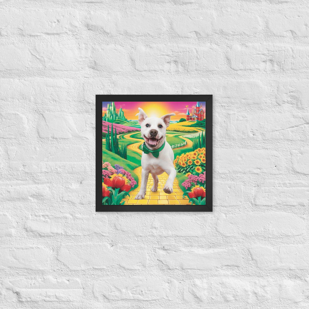 PugMug Custom Melody Framed Print
