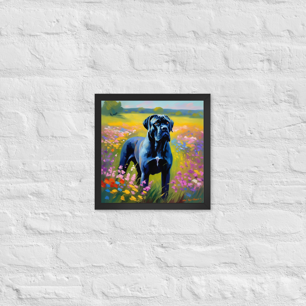 PugMug Custom Pet Framed Print