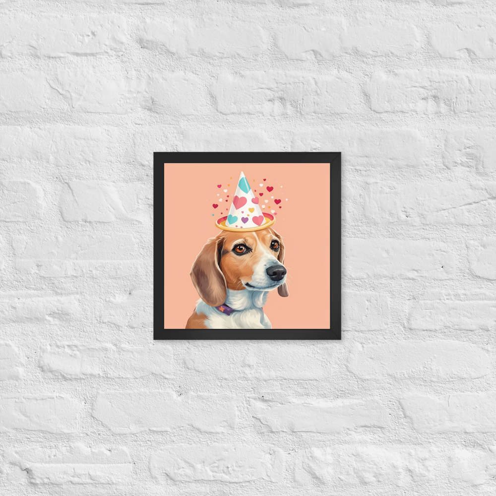 PugMug Custom Munchkin Framed Print