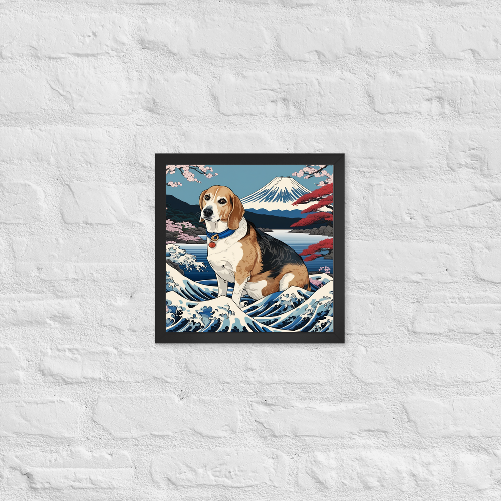 PugMug Custom Munchkin Framed Print