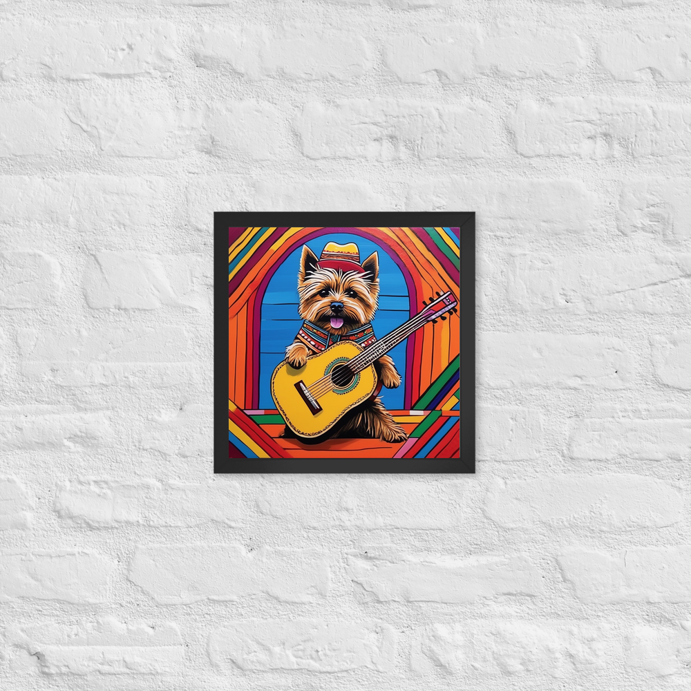 PugMug Custom Cairn Terrier Framed Print