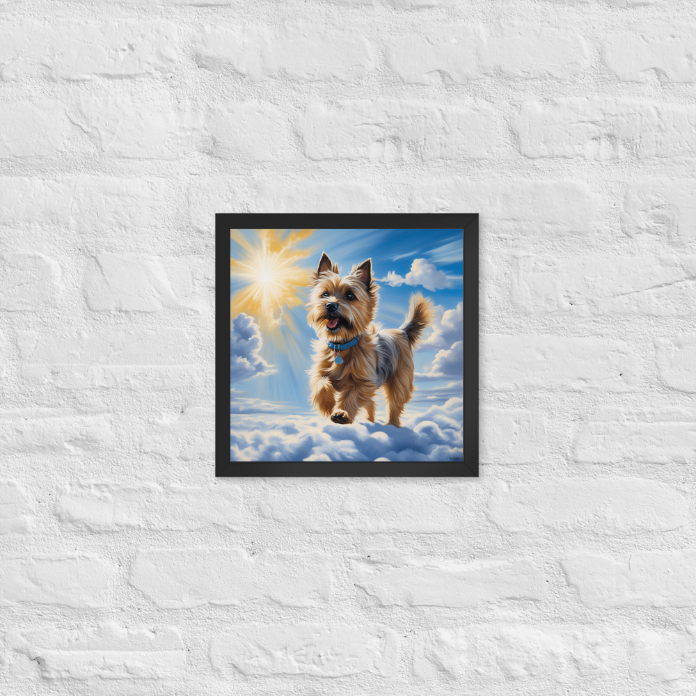 PugMug Custom Cairn Terrier Framed Print