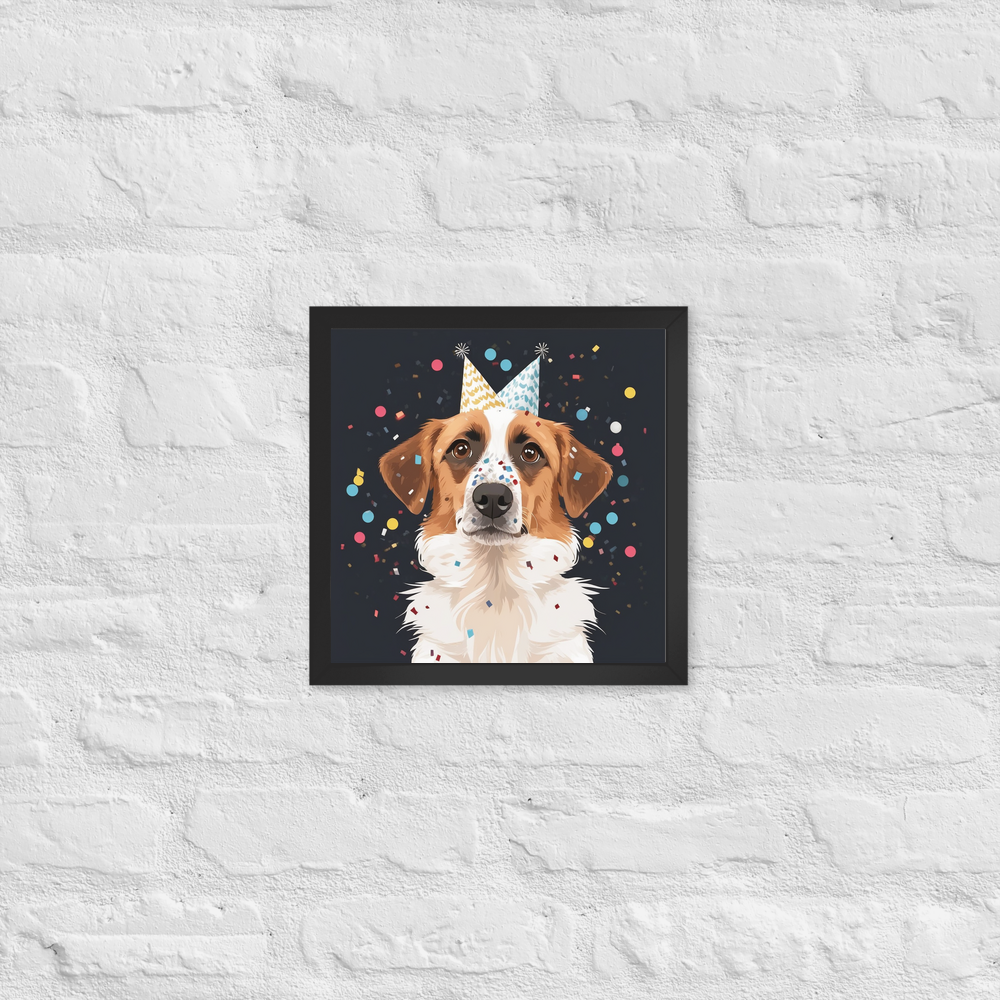 PugMug Custom Hazim Framed Print