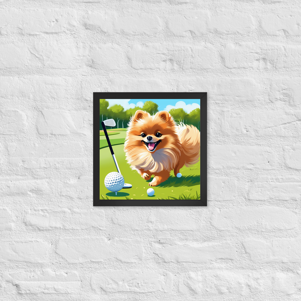 PugMug Custom Pet Framed Print