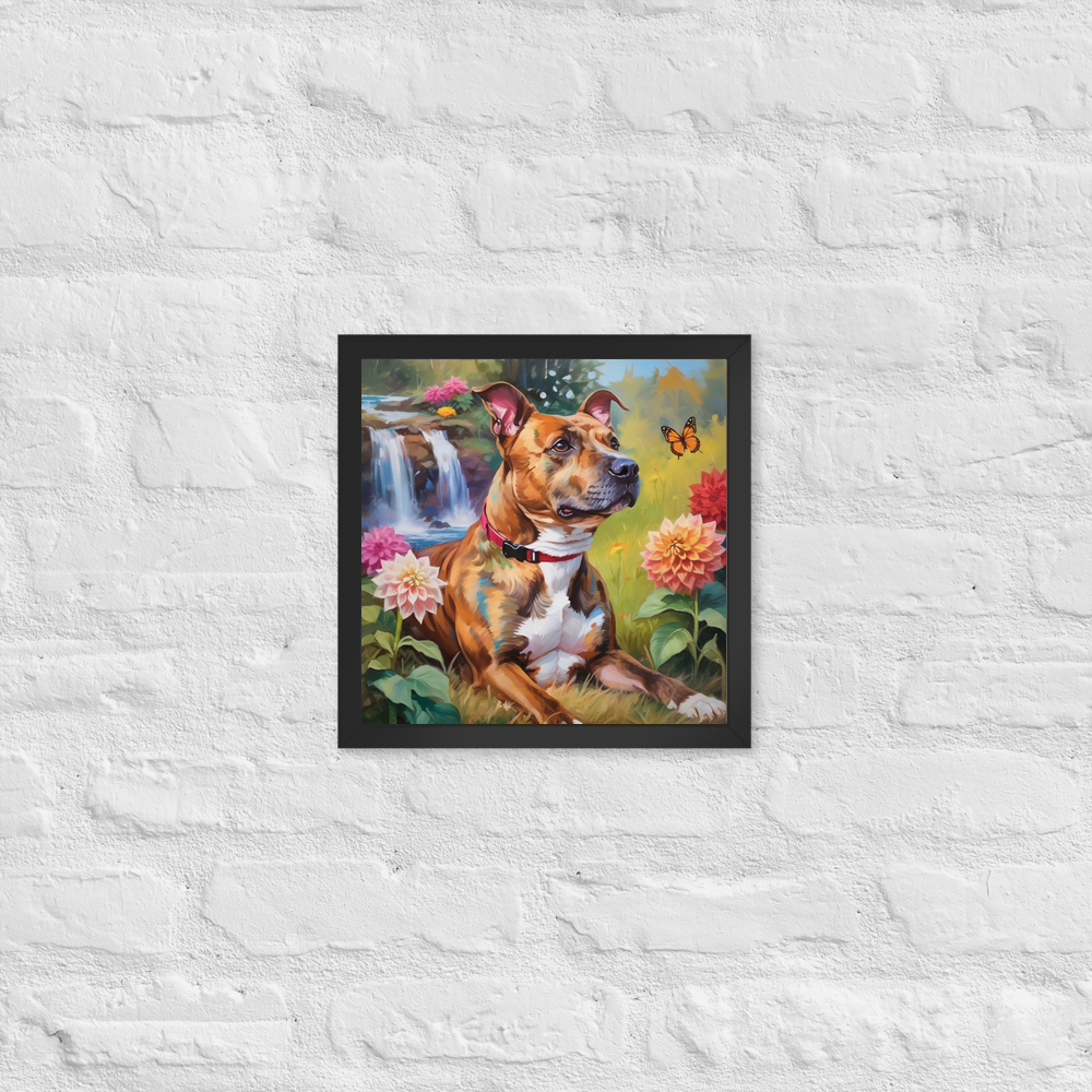 PugMug Custom Tony Hawk Framed Print