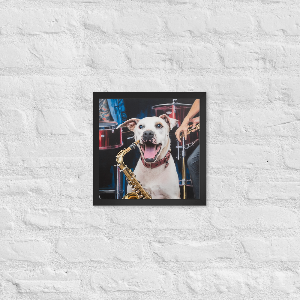 PugMug Custom Melody Framed Print