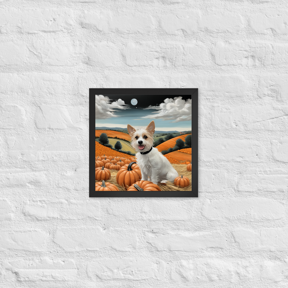 PugMug Custom Luna Framed Print