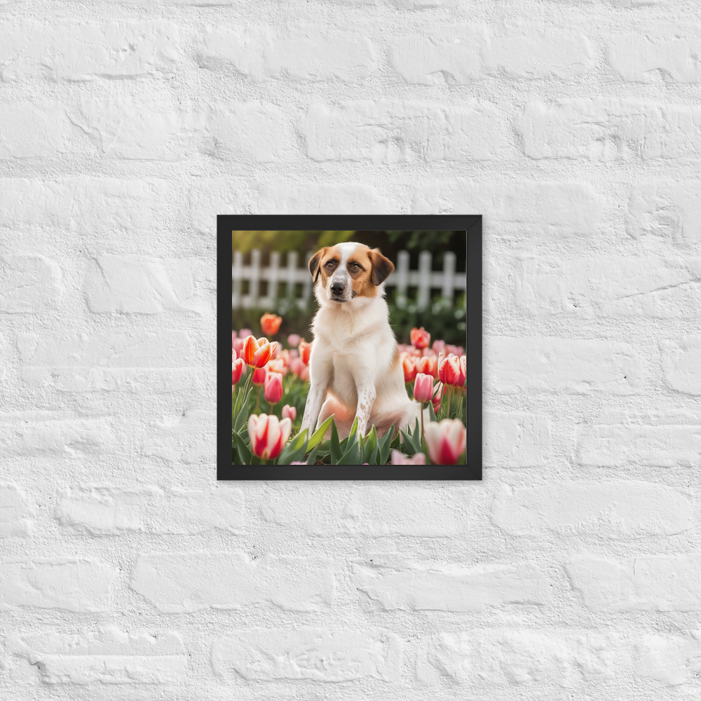 PugMug Custom Hazim Framed Print