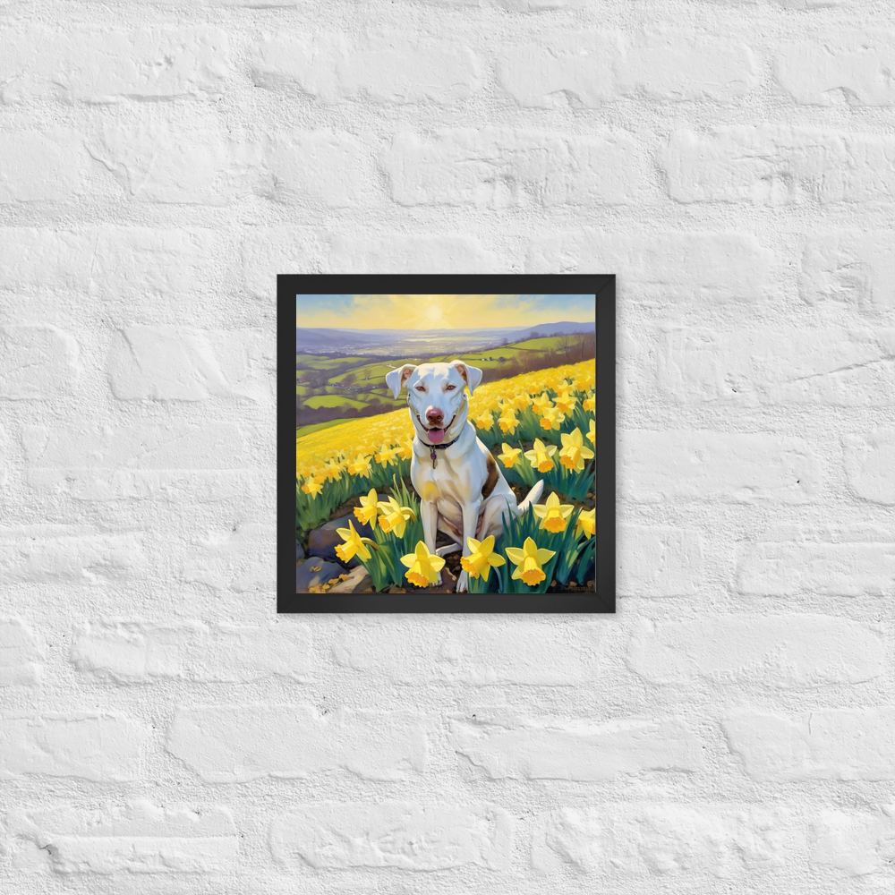 PugMug Custom Penny Framed Print