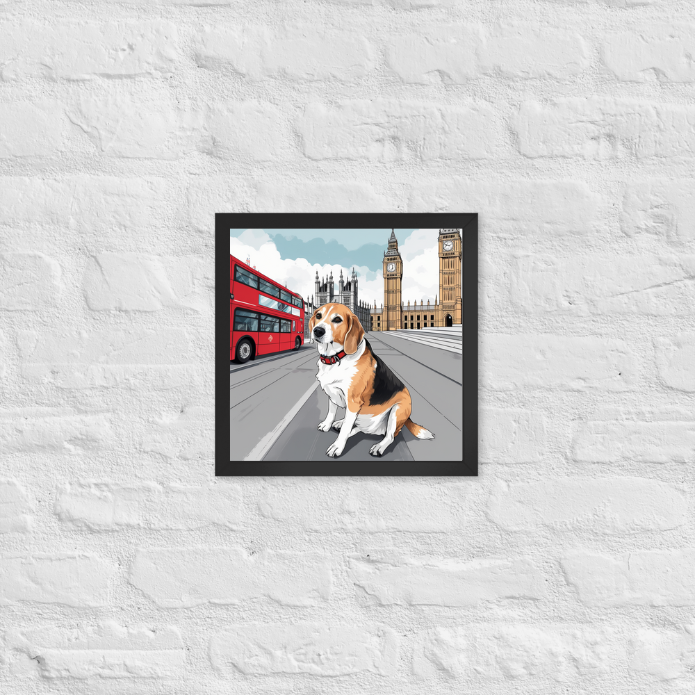 PugMug Custom Munchkin Framed Print