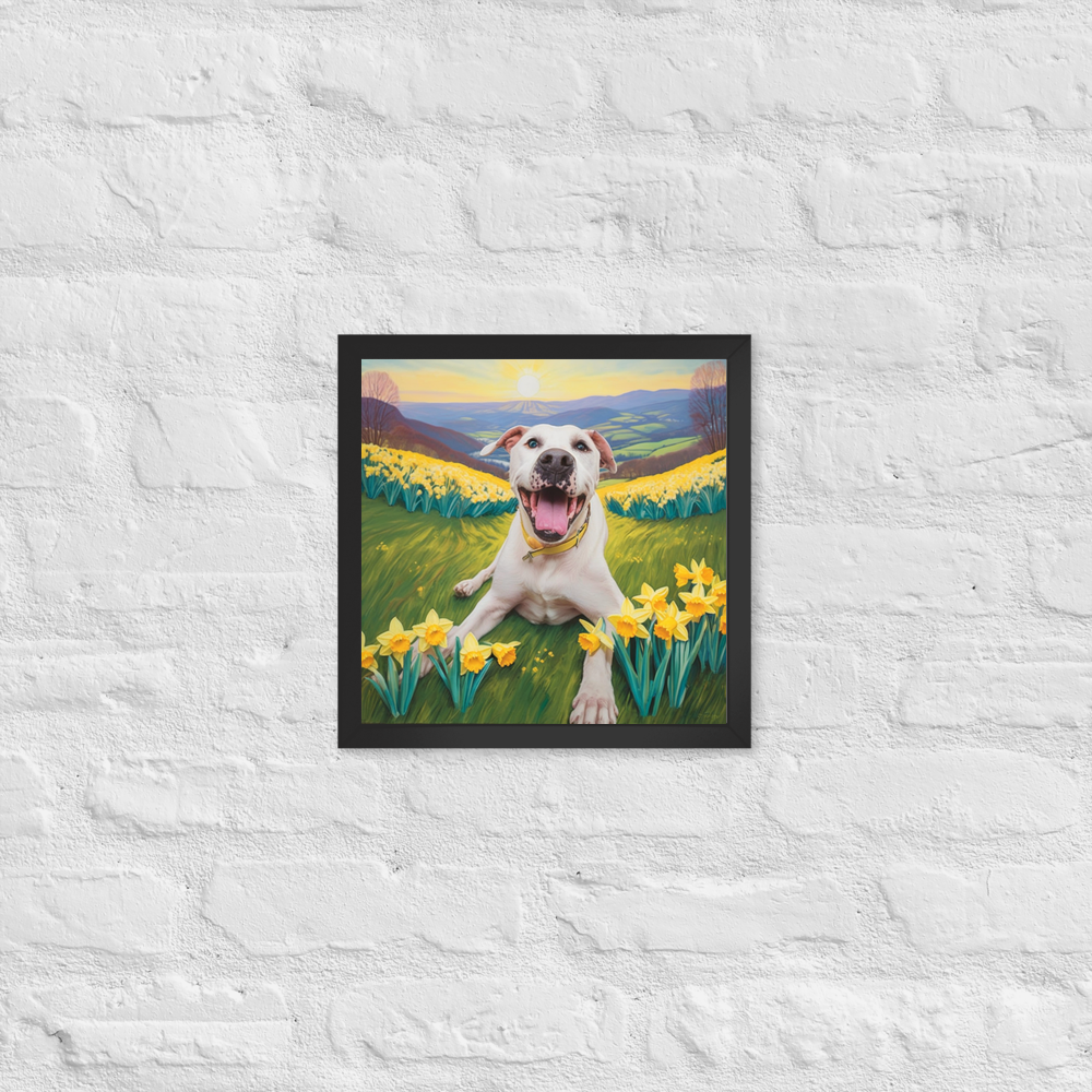 PugMug Custom Melody Framed Print