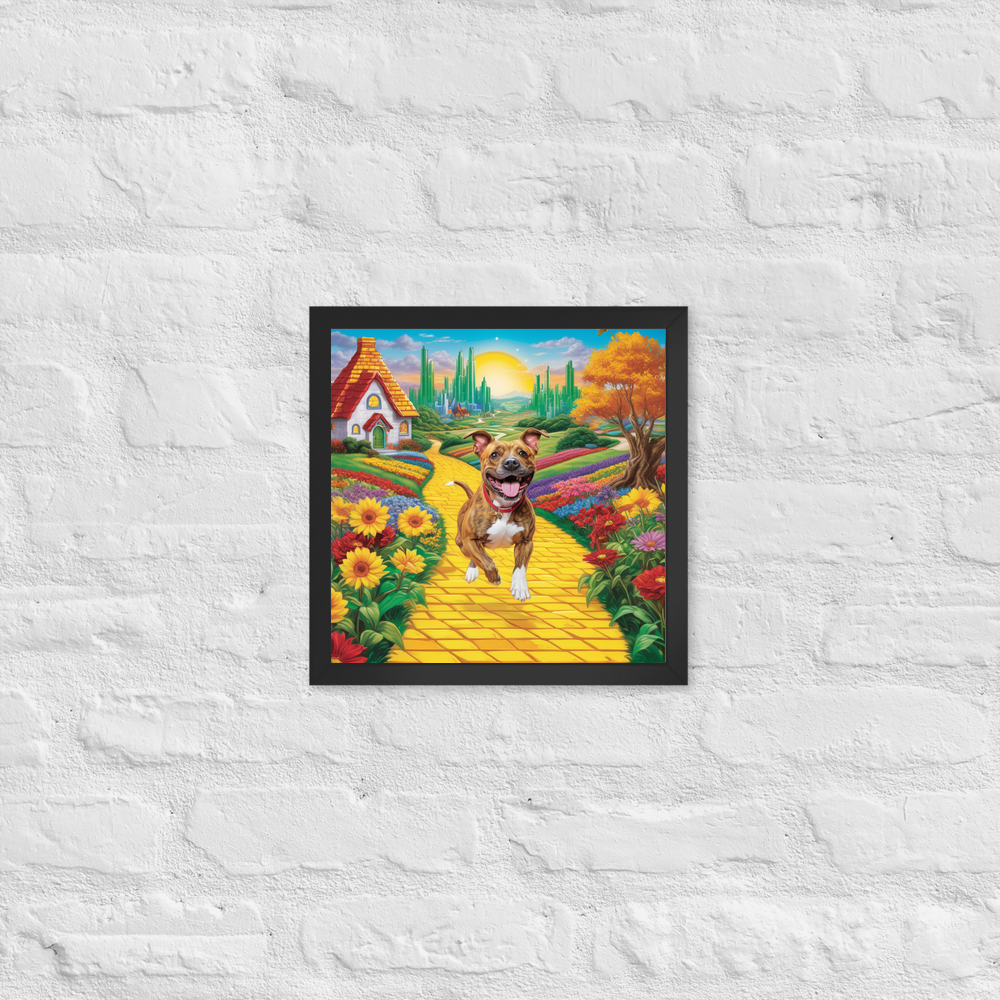 PugMug Custom Tony Hawk Framed Print