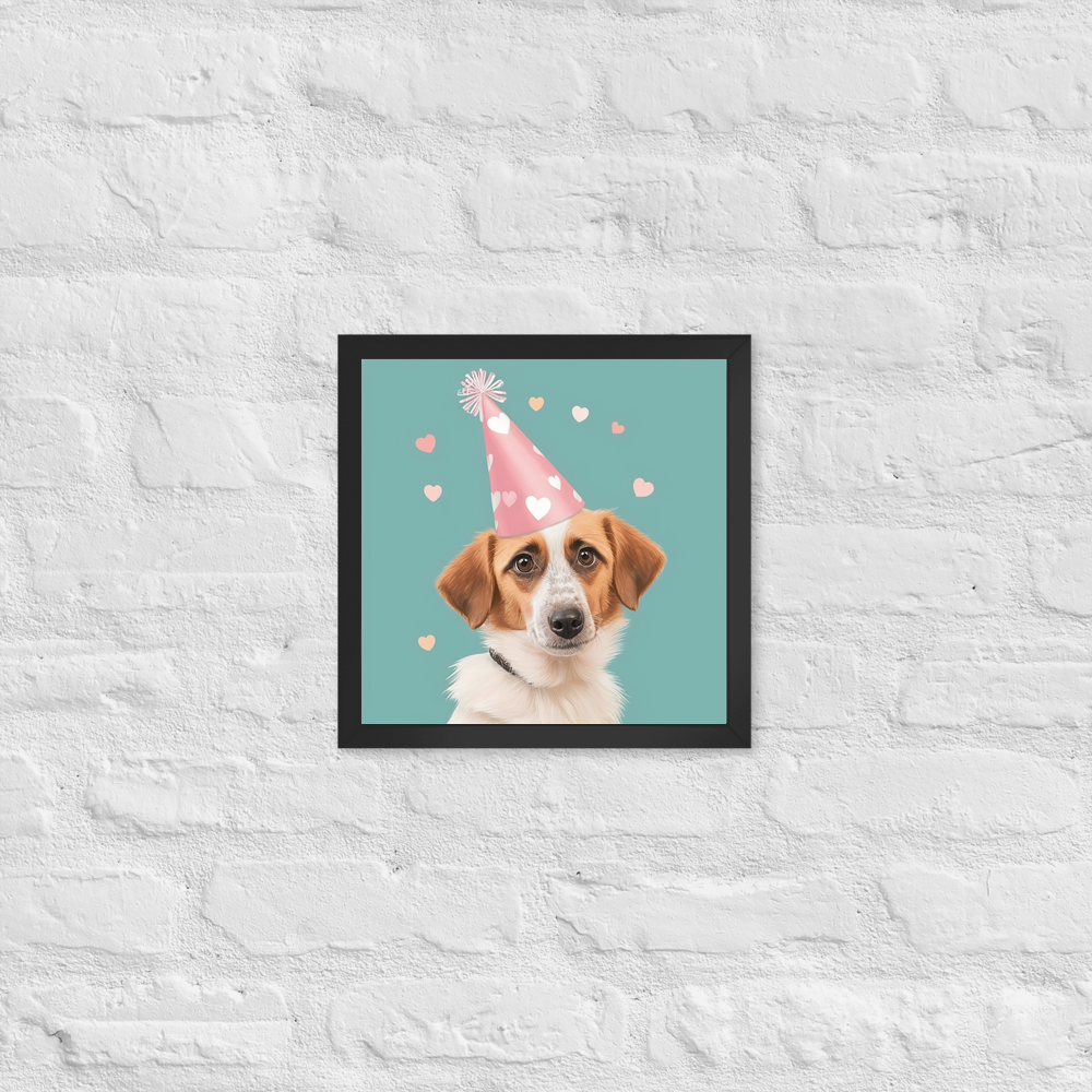 PugMug Custom Hazim Framed Print