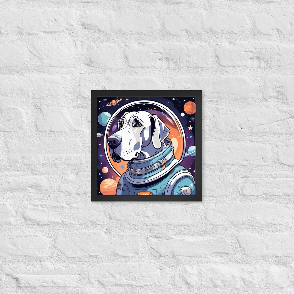 PugMug Custom Great Dane Framed Print