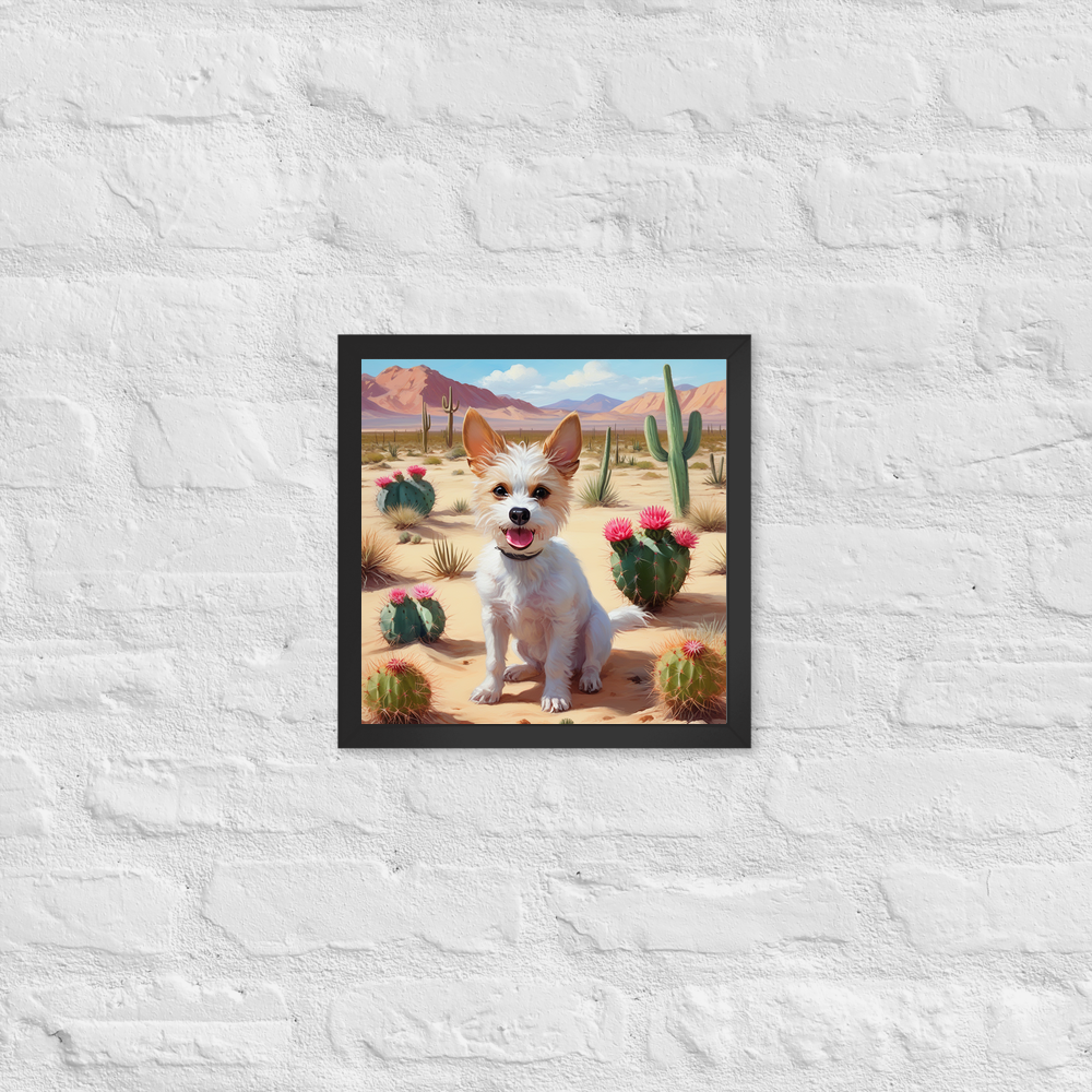 PugMug Custom Luna Framed Print