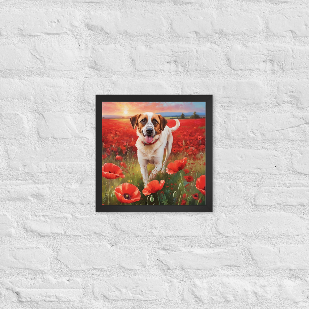 PugMug Custom Hazim Framed Print