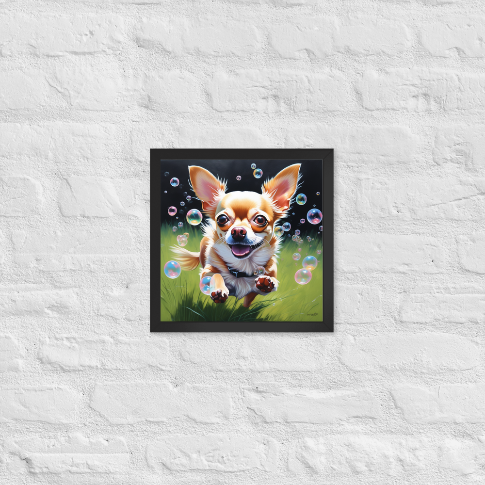 PugMug Custom Chihuahua Framed Print