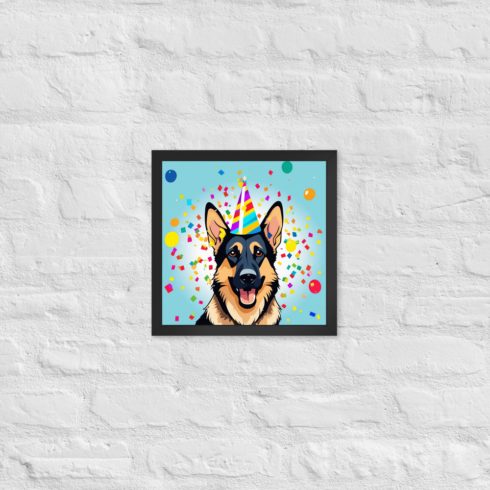 PugMug Custom Pet Framed Print