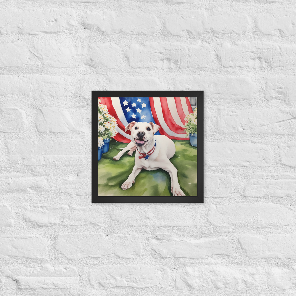 PugMug Custom Melody Framed Print