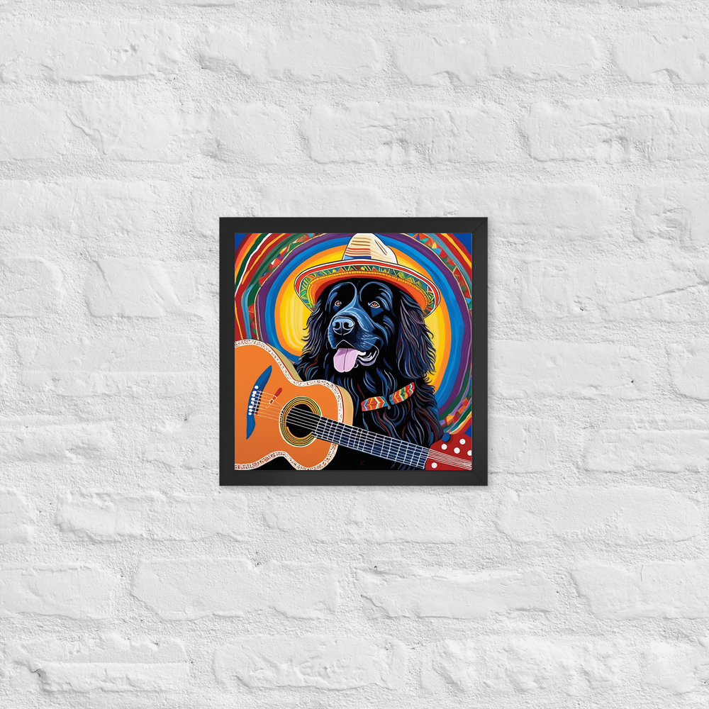 PugMug Custom Newfoundland Framed Print