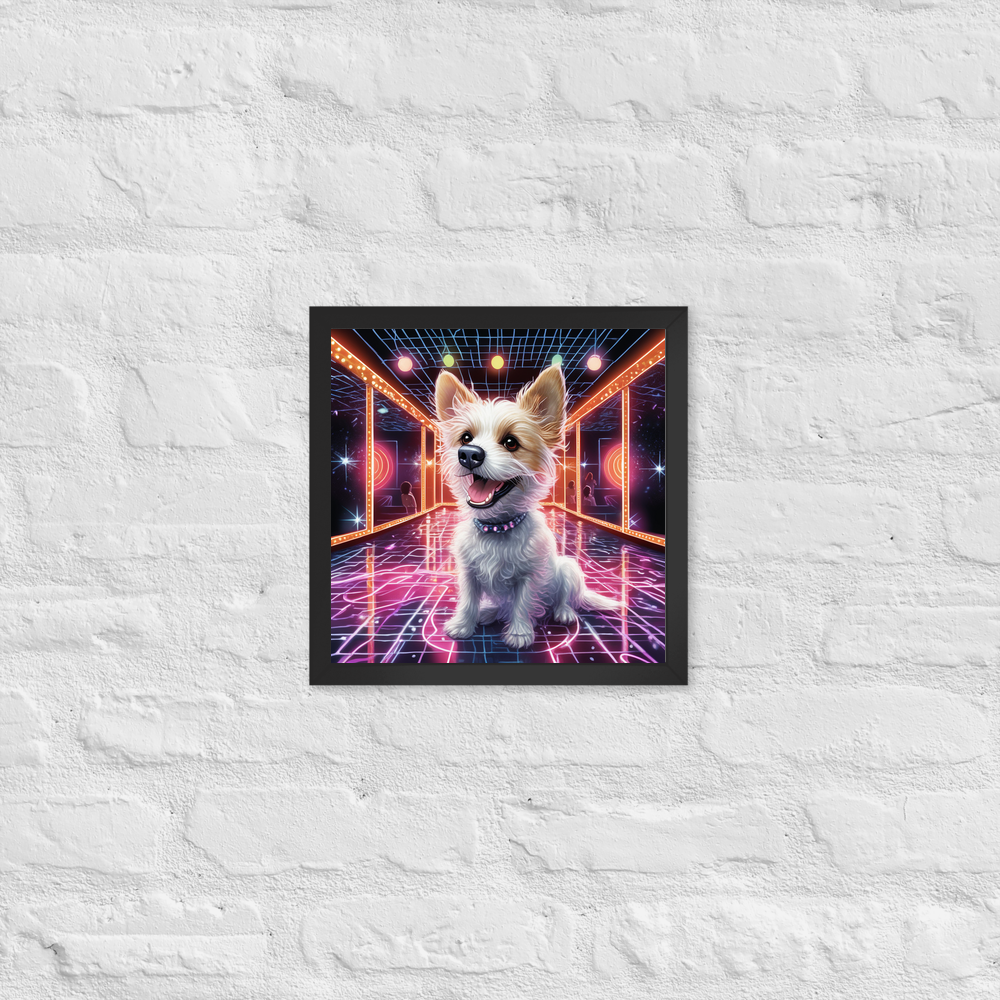 PugMug Custom Luna Framed Print