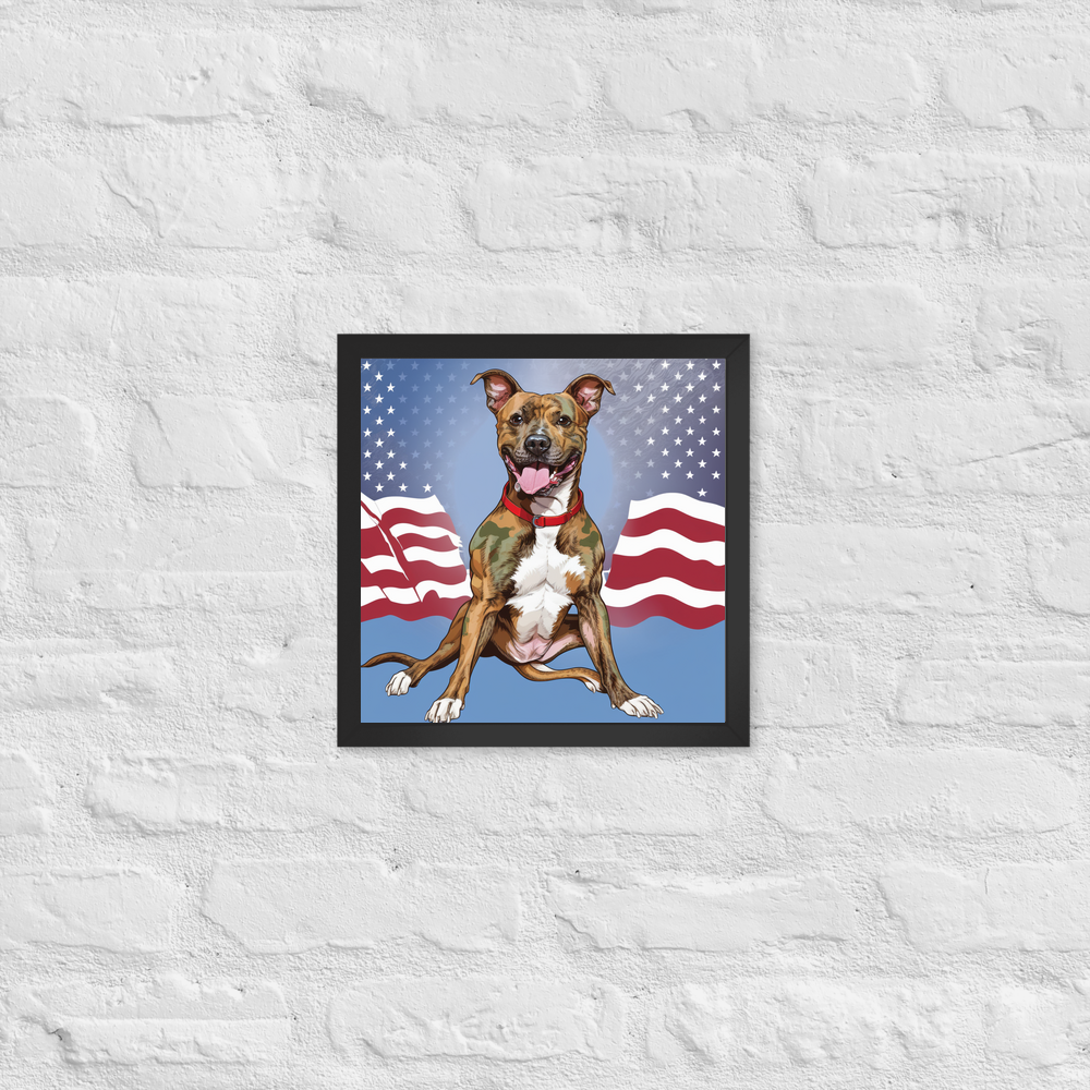 PugMug Custom Tony Hawk Framed Print