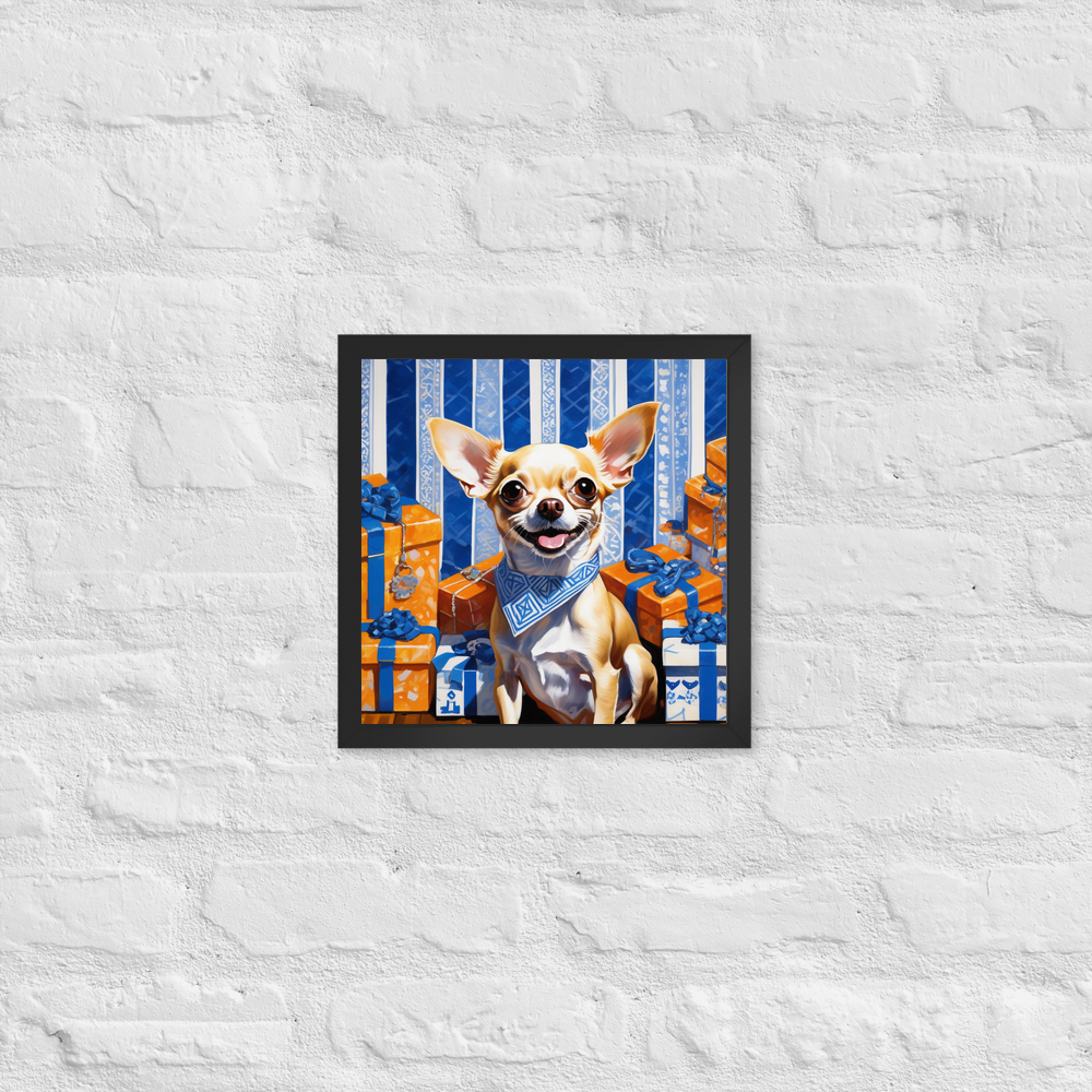 PugMug Custom Chihuahua Framed Print