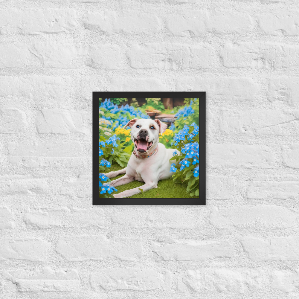 PugMug Custom Melody Framed Print