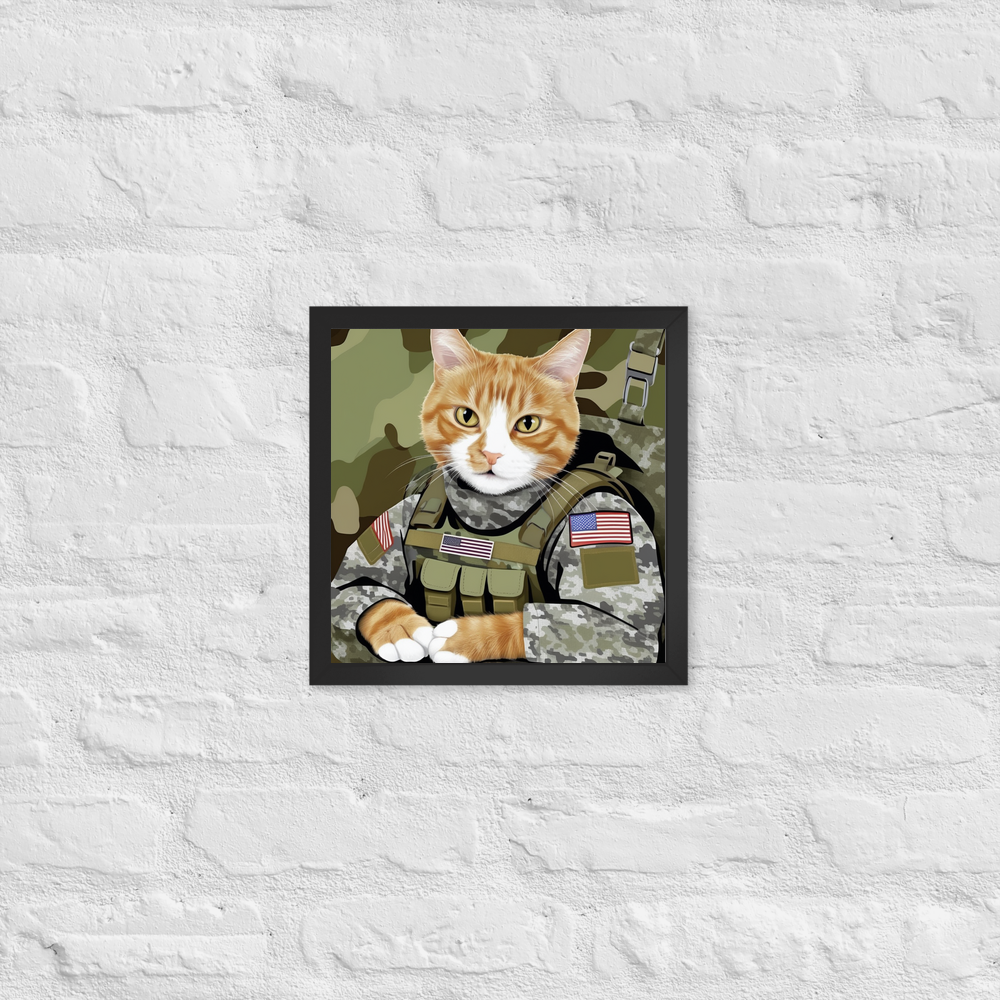 PugMug Custom Jack Jack Framed Print