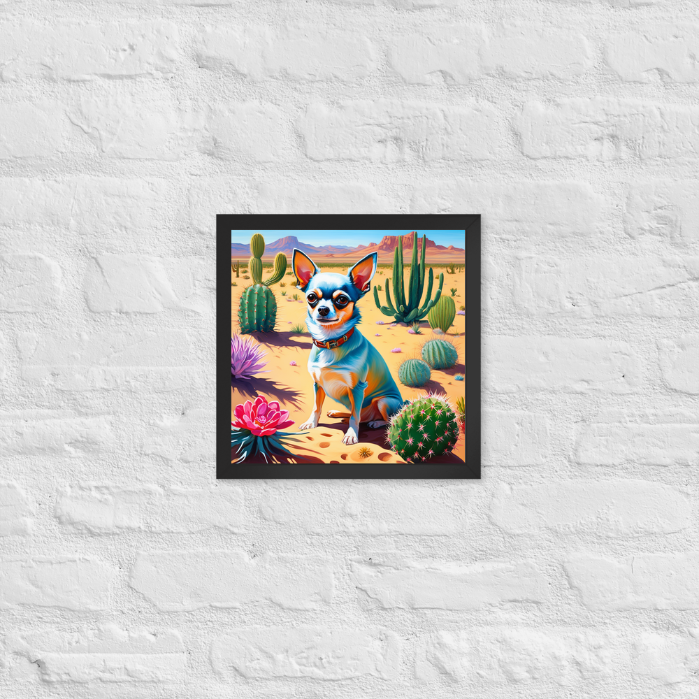 PugMug Custom Pet Framed Print