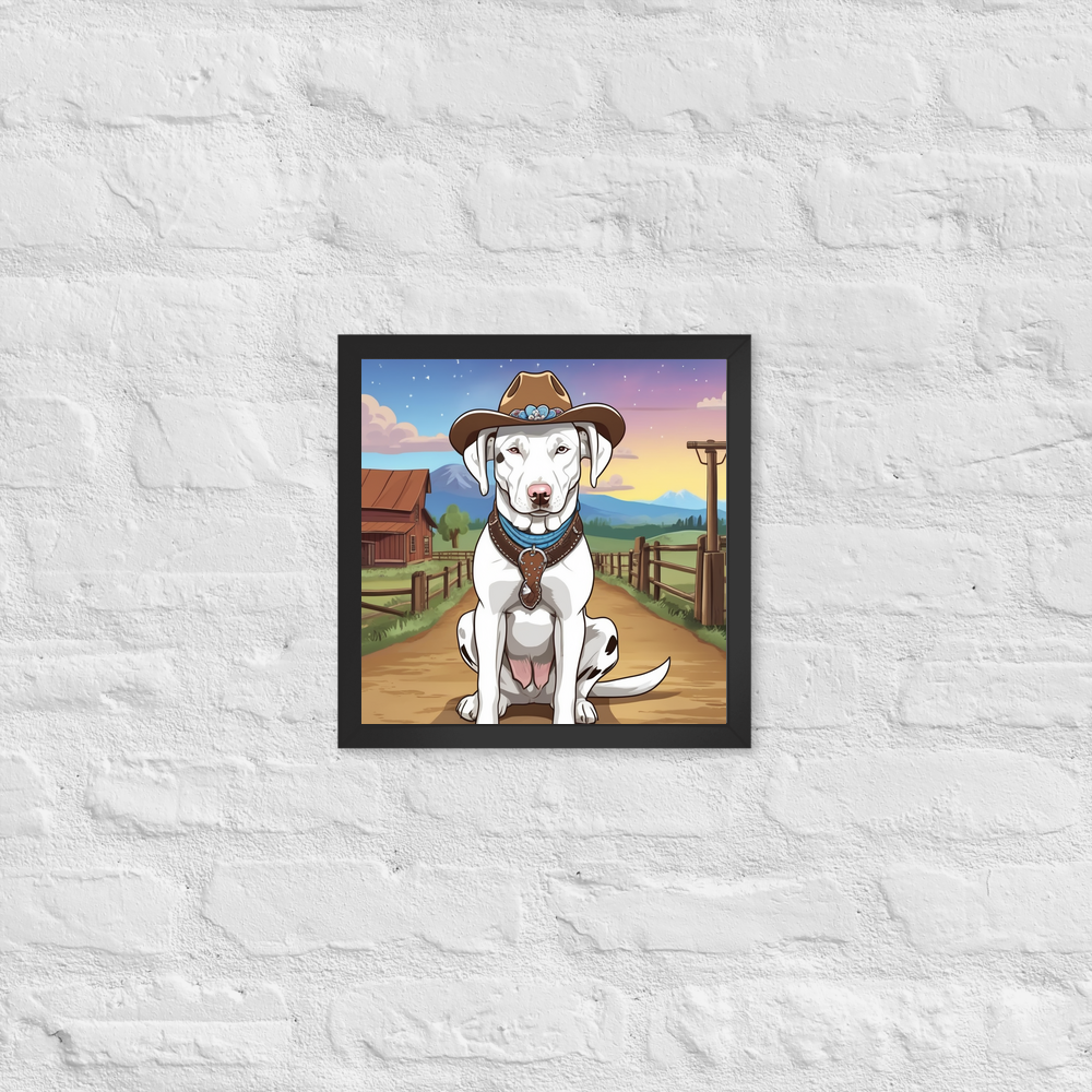 PugMug Custom Penny Framed Print