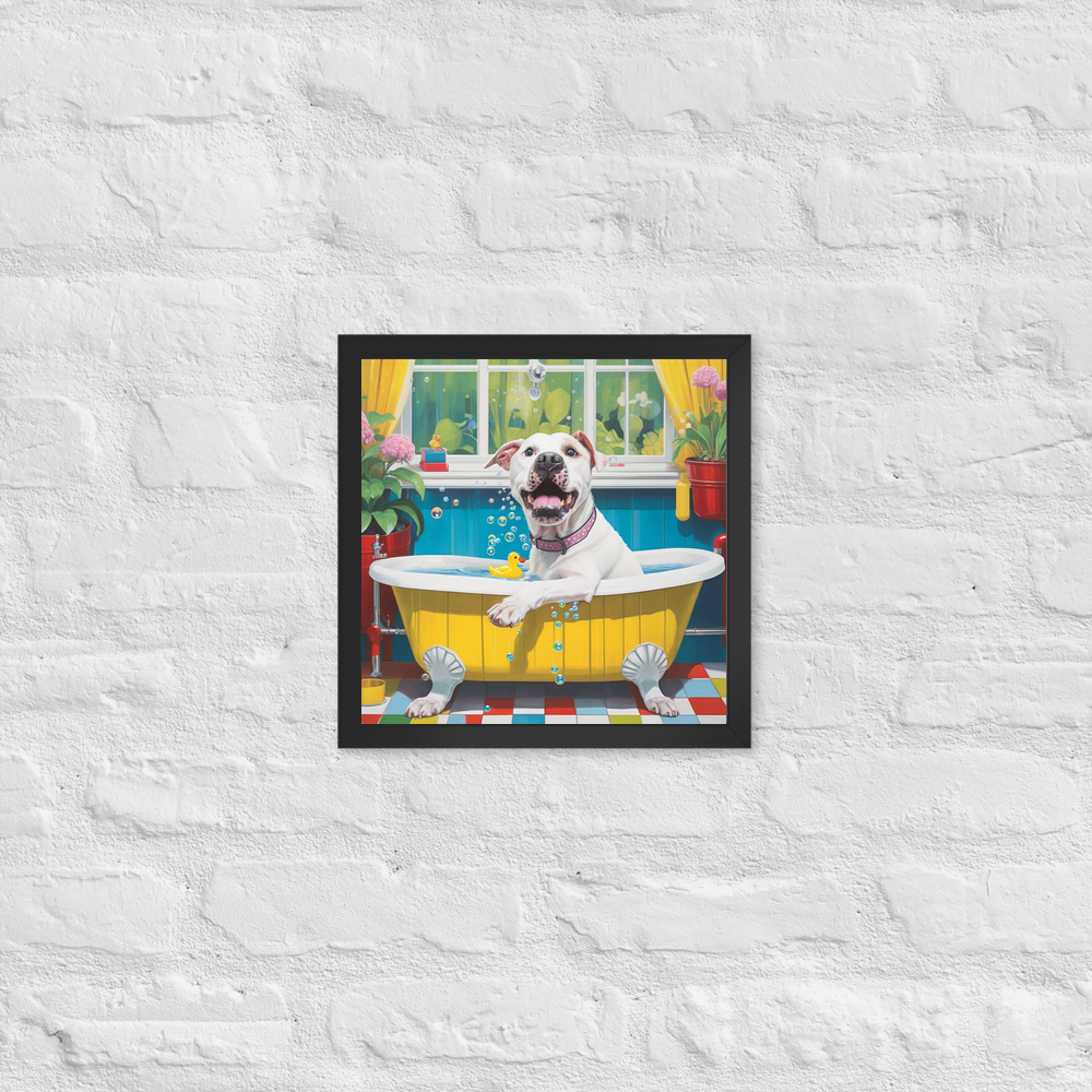 PugMug Custom Melody Framed Print