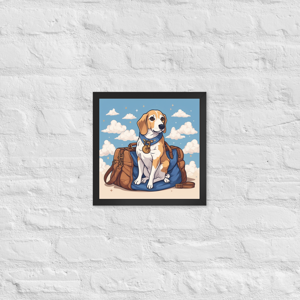 PugMug Custom Munchkin Framed Print