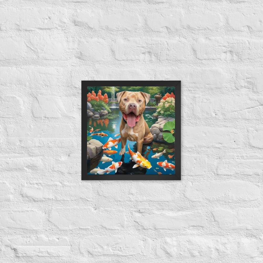 PugMug Custom squishmallow Framed Print